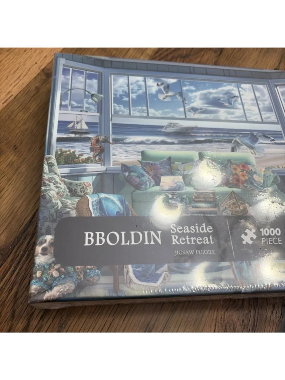 BBOLDIN Seaside Retreat Jigsaw Puzzle 1000 Piece 50x70 Cm New